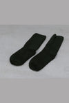 BASERANGE long-staple cotton socks KOAS-LC-WI21 green